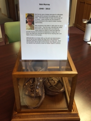 Bob Murray Shoe Display